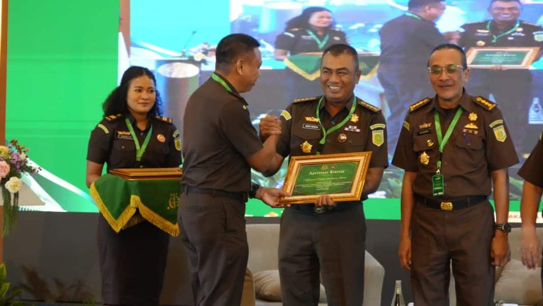 Bidang Intelijen Kejati Sumut Raih Penghargaan Nasional, Masuk 3 Besar Terbaik se-Indonesia