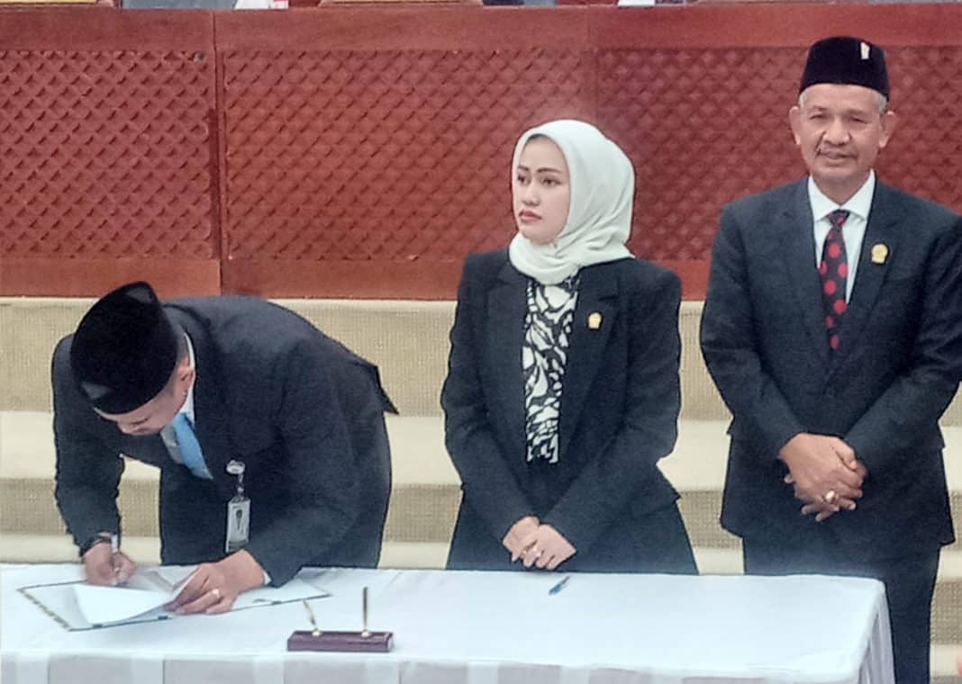 Gubsu dan Ketua DPRD Sumut Ranperda RPJMD 2025-2029