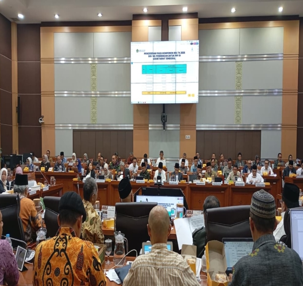 Komisi VIII DPR RI Setujui Usulan Kenaikan Anggaran Kemenag TA 2026