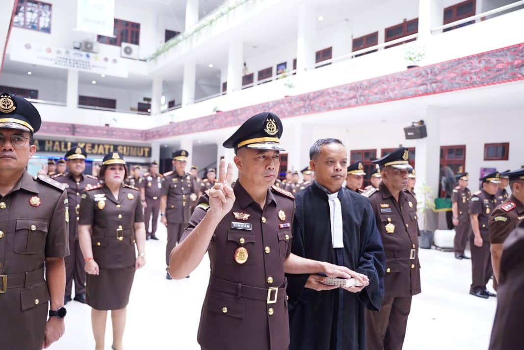Lantik Wakajati Sumatera Utara, Harli Siregar: ”Jabatan adalah Amanah