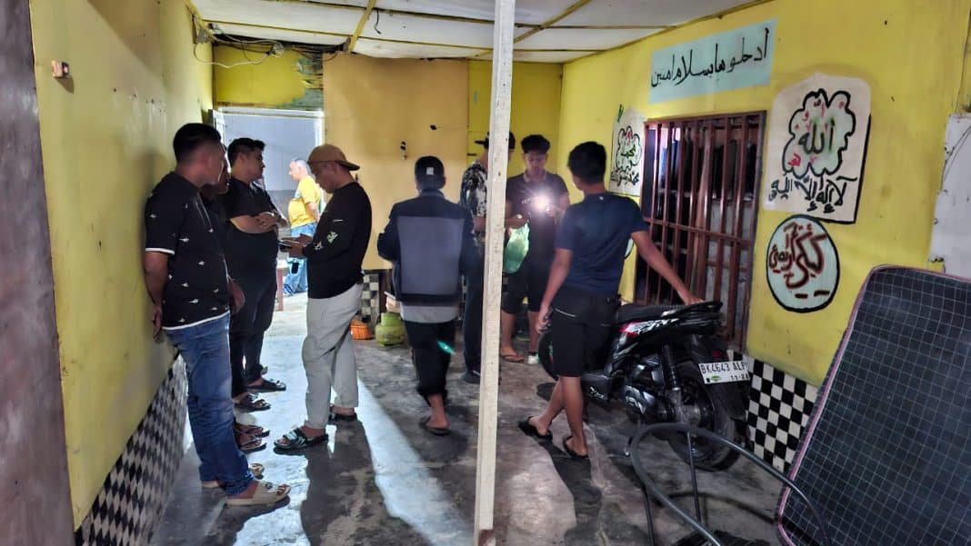 Polsek Sunggal Grebek Sarang Narkoba